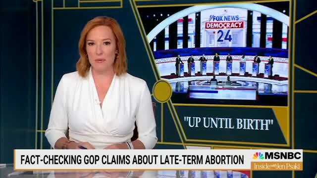 Psaki: ‘No One Is Rooting for Late Term Abortions’