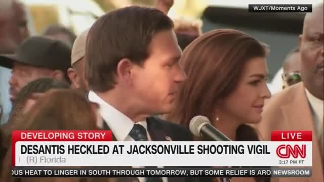 Councilwoman Accosts DeSantis Hecklers at Jacksonville: ‘It Ain’t About Parties Today’