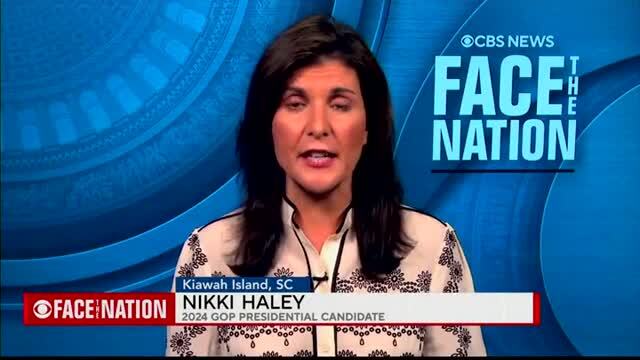 Nikki Haley We Cant Worry About Mcconnell Being Frozen At A Podium We Cant Have Joe Biden 0786