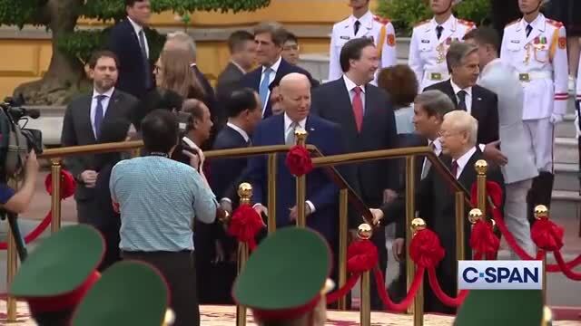 Biden Arrives in Vietnam, Immediately Gets Confused by Stage