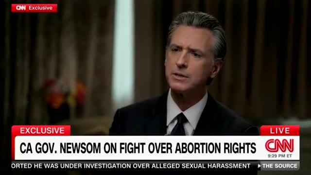 Newsom on Dems Supporting Abortion Until Birth: ‘Total BS,’ ‘Political Canard’