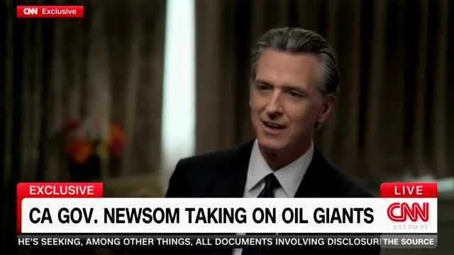 Newsom on Suing Five Oil Giants: ‘They Deceived People,’ the Climate Is in ‘Deep Distress’ Because of Them