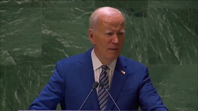 Biden Slurs Words at the United Nations