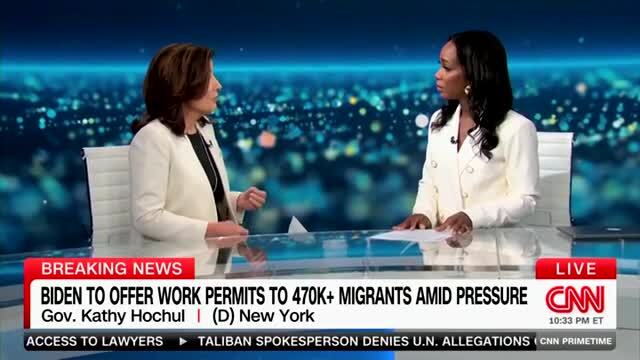 Hochul: Word Has to Come out to Migrants that There Are No More Hotel Rooms for Them