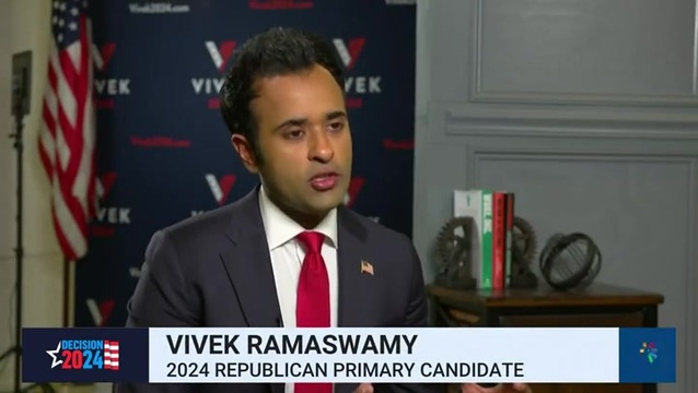 Vivek Ramaswamy Says His Father Is Not a U.S. Citizen: ‘That’s a Choice That He Has Made’
