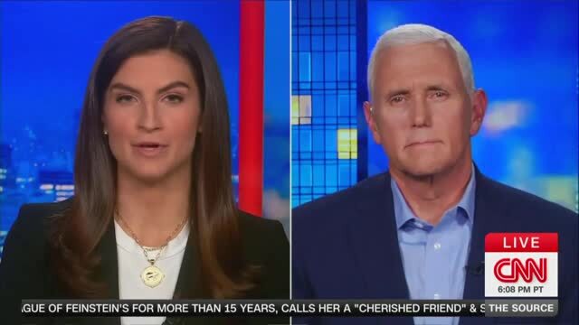 Kaitlan Collins Grills Mike Pence on Whether Trump Is a ‘Wannabe Dictator’