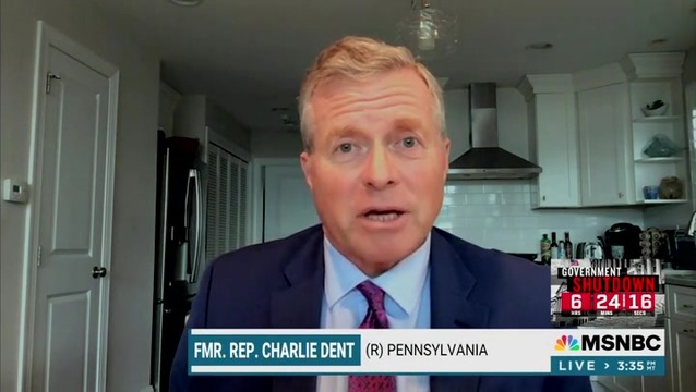 Charlie Dent on Trump Calling Nikki Haley Disloyal: They Are Running for Second Place Which Is Really Last Place