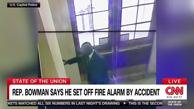 Ocasio-Cortez Defends Bowman Pulling Fire Alarm: ‘Moment of Panic’