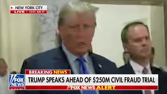 Trump on NY Fraud Trial: They Are Coordinating This in Washington Because I’m Leading Biden