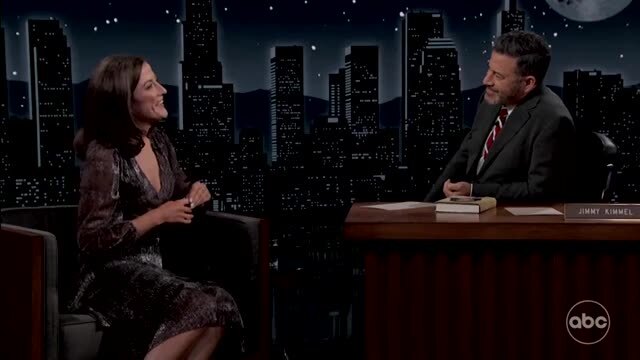 Cassidy Hutchinson Laughs Uncontrollably When Kimmel Asks ‘How Often’ He Throws Ketchup at the Wall