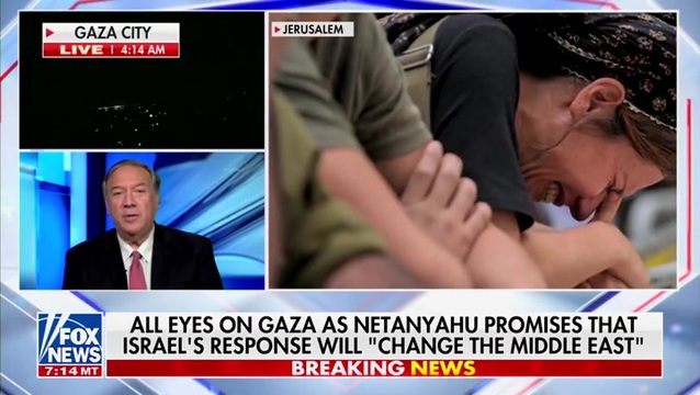 Pompeo: What Created This Israel-Hamas War Is ‘American Appeasement’