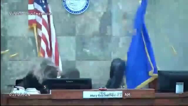 Las Vegas Judge Gets Tackled By a Felon in Court (clip) (clip) (clip ...