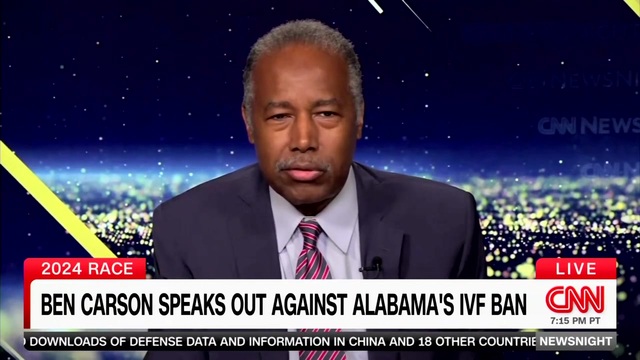 Ben Carson Appears on ‘CNN NewsNight with Abby Phillip’ to Discuss the ...