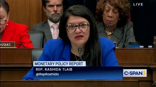 R Rasida Riska Rashida Tlaib to Fed Chair Powell: ‘Do You Believe that the Impacts of ...