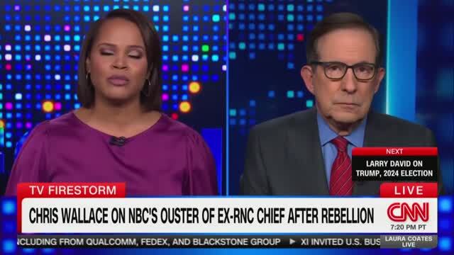 CNN’s Chris Wallace Roasts NBC Execs’ ‘Pretty Dumb’ Decision to Hire Ronna McDaniel
