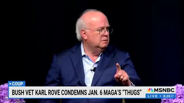 Karl Rove: Jan. 6th Protesters Are Not Hostages, ‘They’re Thugs ...