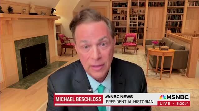 Michael Beschloss: Israel Is There Because of the Holocaust and Now Innocent Civilians in Gaza Are Dying