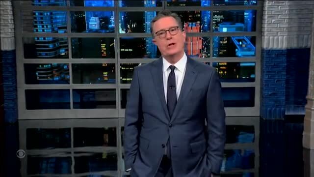 Colbert on Message of Trump’s Fan-Made Eclipse Ad: ‘I Will Bring Darkness Upon the Earth... ‘