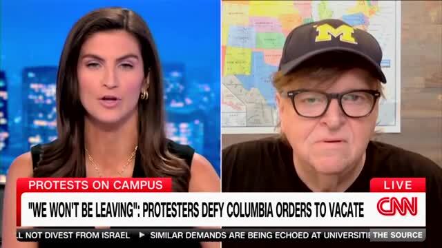 Michael Moore: None of Them Are Committing Acts of Violence... ‘From the River to the Sea’ Are Just Signs