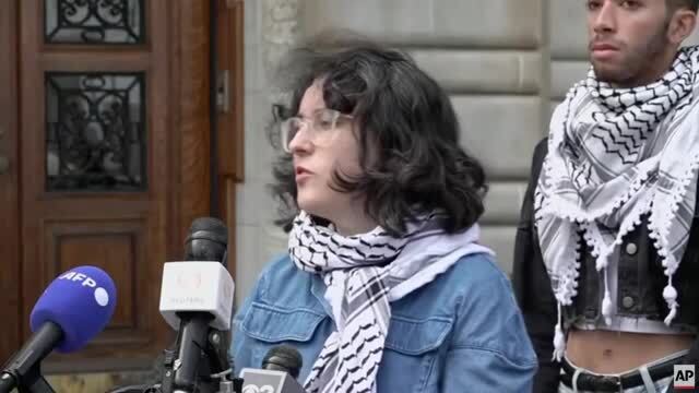 Reporter Grills Columbia Student After She Demands the University Help Feed Protestors Occupying Hamilton Hall