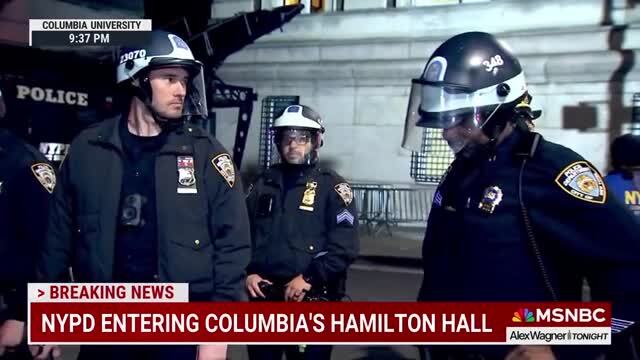 ‘Left with No Choice’: Columbia Releases Statement Claiming Protesters Were ‘Led by Individuals Who Are Not Affiliated with the University’