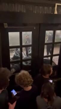 Columbia Protester Who Locked Themselves in Building After Getting Surrounded by Police: ‘It’s Finals, Can I Go Home?’