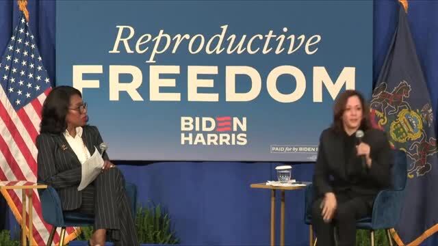 Kamala Harris: ‘Ovaries! Ha Ha Ha! Fallopian Tubes! Right?’