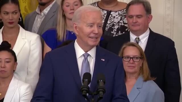 Biden: ‘As a Nation, We Need to Support Women’s Sports’