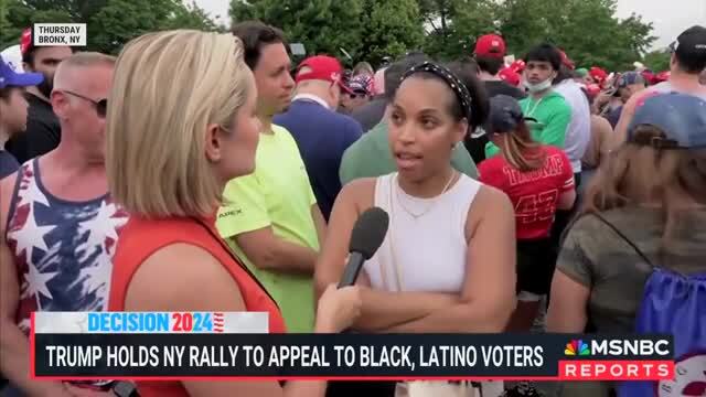 Msnbc Ripon Rally MSNBC on Trump’s Rally in the Bronx: ‘A Lot of the People ... Were ...