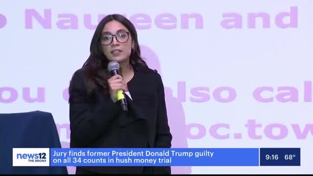 AOC: ‘Donald Trump Was Convicted by a Jury of His Peers’