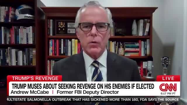 McCabe: DOJ, FBI Folks Worried About Being Thrown in Jail in Second Trump Term