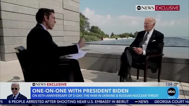 Biden on if American Weapons Are Used Inside Russia: ‘Yes’