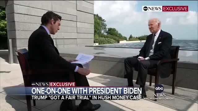 Biden to MAGA Republicans: ‘Stop Undermining the Rule of Law,’ Trump Got a ‘Fair Trial’