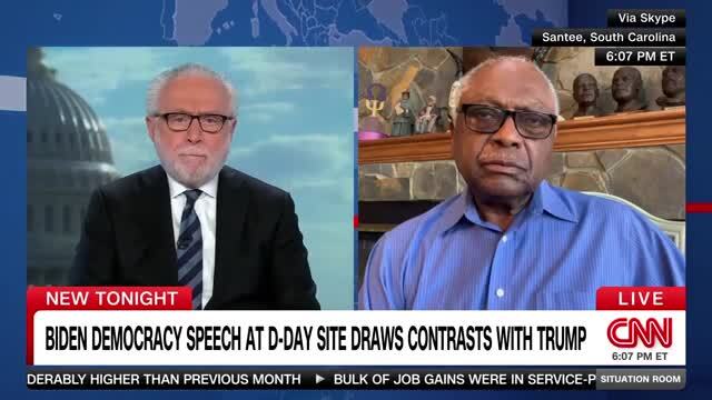 Clyburn: I Don’t Believe Biden Lost Support with Black Voters — ‘It’s Faulty Polling’