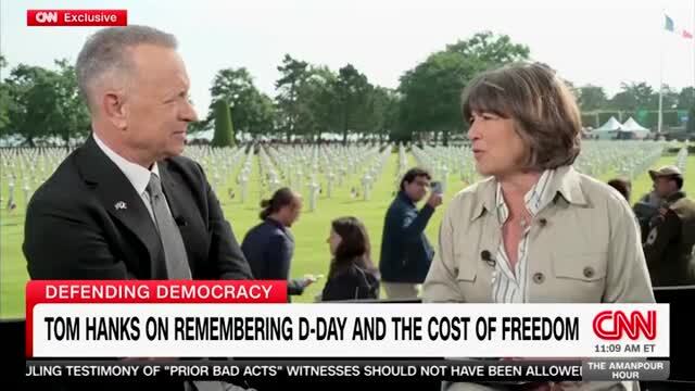 CNN’s Amanpour to Tom Hanks: Do You Worry About United States if Trump Is Reelected?