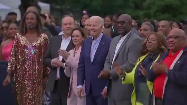 Biden Looking Lost Watching a Juneteenth Musical Performance at the White House