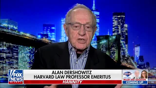 Dershowitz: Best Thing that Could Happen to Trump Is an Acquittal of Hunter Biden