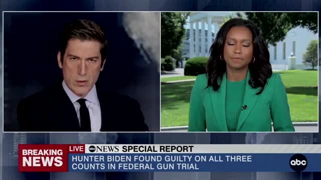 ABC’s Rachel Scott: Hunter Verdict ‘Flies in the Face’ of Everything that Trump ‘Has Been Pushing, Trying to Undermine the Legal and the Justice System’