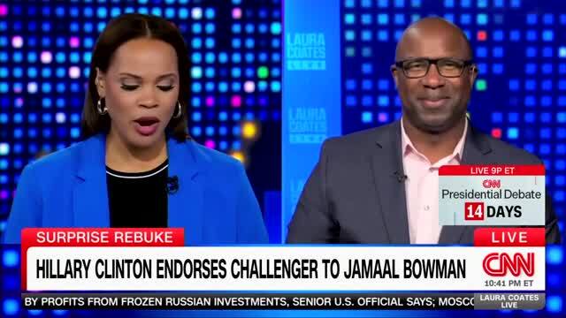 Bowman on Hillary Clinton Endorsing Challenger: ‘I Wouldn’t Call it a Major Endorsement’