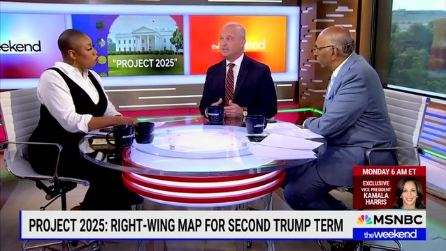 MSNBC Interviews President of The Heritage Foundation: ‘Project 2025 Is Something That’s Going to Transcend the Next 4 Years, the Next 10 Years’