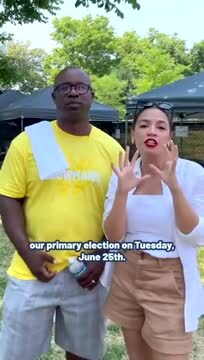 Jamaal Bowman Posts a Cringe Video with AOC Urging People of NY to Re-Elect Him: ‘Ceasefire Now, Let’s Get It Poppin’!’