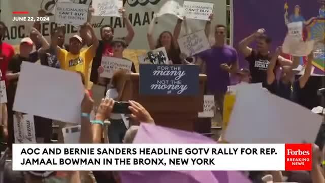 AOC Dances to Cardi B and Screams ‘Are You Ready to Win This Country Back’ at Rep. Bowman’s Campaign Rally