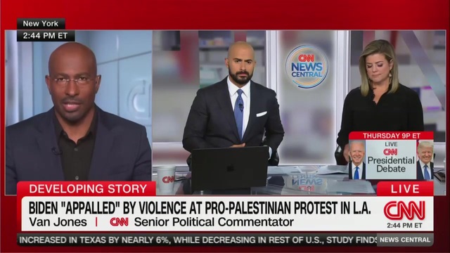 CNN’s Van Jones Calls Protest Outside Synagogue that Turned Violent a ‘Pogrom’