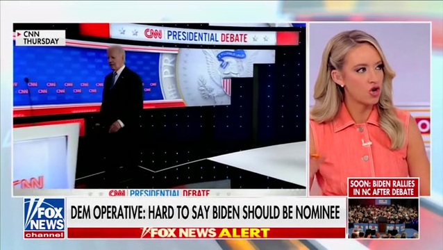 Kayleigh McEnany Slams Biden’s Poor Debate Performance: Democrats Are a ‘Party in Chaos’