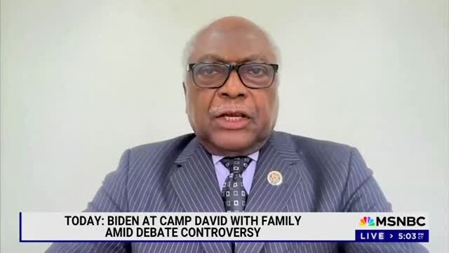 Clyburn Blames Biden’s Debate Performance to ‘Preparation Overload’