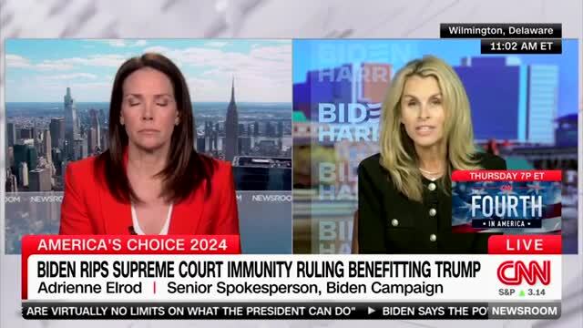 Biden Campaign Spox Repeats the Same Answer to Every Question for 5 Minutes