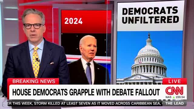 Tapper Says a House Democrat Told Him They Had to Leave the Room During Biden’s ‘We Finally Beat Medicare’ Gaffe, then Proceeded to Drink for the Rest of the Debate