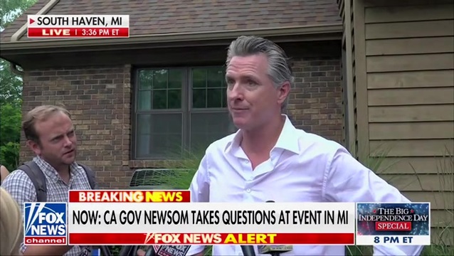Gavin Newsom: ‘People Need to See Joe Biden Again, Scranton Joe, the Guy You Want to Have a Beer with’