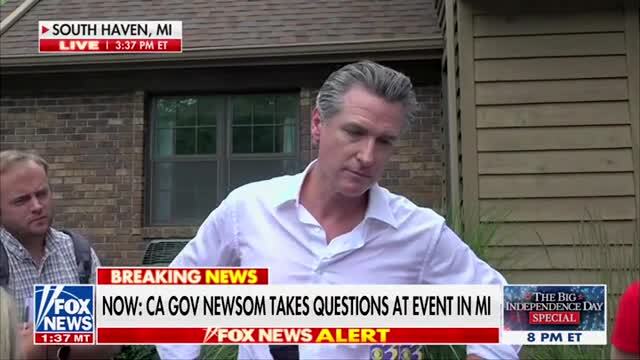 Gavin Newsom on 2024 Election: ‘Pretty Dystopian Choice,’ Trump Wants to ‘Take Us Back to Pre-1960s World’