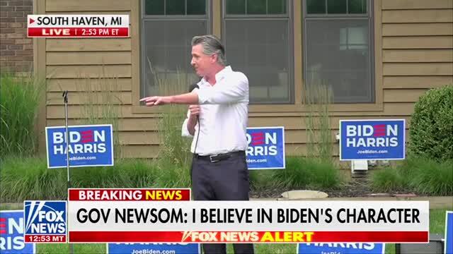 ‘No One Booed, I’m Impressed’: Gavin Newsom Surprised by Michigan Crowd’s Reaction to Him Talking About Ronald Reagan